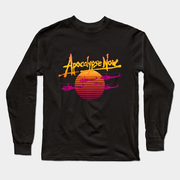 RETRO APOCALYPSE NOW Long Sleeve T-Shirt by theanomalius_merch